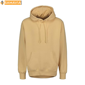Básicos/algodón mezclado moda pulóver sudaderas con capucha para hombres OEM grueso polar casual cálido sudaderas con logotipo personalizado fabricante - Product Image 5