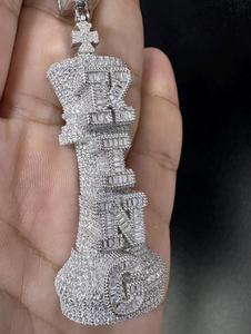 Bling glacé dessin animé Hip Hop unisexe pendentif brillant coupe Animal forme VVS1 Moissanite 925 argent fête d'anniversaire cadeau personnalisable - Product Image 5