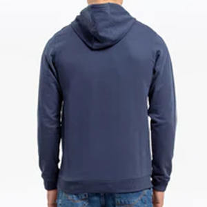 Sweat à capuche unisexe personnalisé de haute qualité en molleton 100% coton avec manches doublées en patchwork de grande taille, design respirant à séchage rapide - Product Image 6