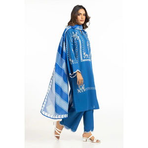 Best Selling Ladies <b>3</b> Pcs Embroidery Shalwar Kameez in Premium Packaging Pakistani Salwar Kameez Indian Dress Formal Wear Suit - Product Image 1