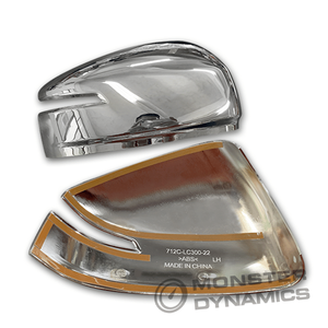 ฝาครอบกระจกมองหลังประตูกระจก ABS อะไหล่ตกแต่งสติกเกอร์กระจกด้านข้างสำหรับ LC300แลนด์ครุยเซอร์2022 FJ300 - Product Image 2