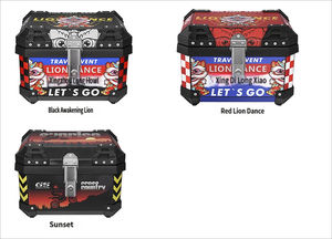 Top Case Moto 36L en PP ABS Étanche avec Fixation Rapide et Conception Haute Résistance pour les Trajets Urbains - Product Image 6