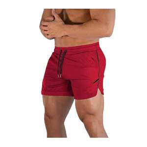 OEM Mid Waist <b>Men's</b> Fitness Sports Training Running <b>Shorts</b> Cotton Sport Pants Eco-Friendly Washed Decoration Casual XS Size - Product Image 1