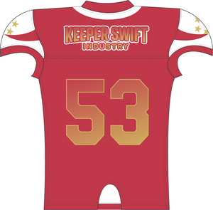 Maillot de football américain fabriqué au Pakistan, prix bas, maillot de football américain confortable à vendre - Product Image 3