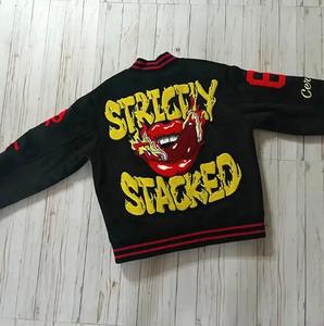 Bomber Baseball Varsity Jacket Reversible Heated Outerwear Collection con poliéster interior de secado rápido Easy Button Dress Winter - Product Image 4