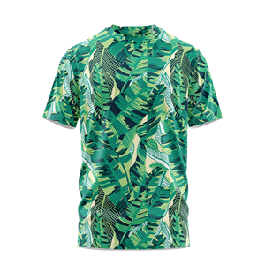 เสื้อยืดเจอร์ซีย์โพลีเอสเตอร์คุณภาพสูง 100% สำหรับผู้ชาย พิมพ์ลายโลโก้ตามสั่ง ผลิตในเวียดนาม - Product Image 1