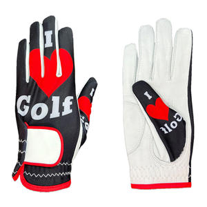 Guantes de golf para hombre totalmente personalizados Diseño profesional Cuero antideslizante Transpirable Ajuste duradero Logotipo personalizado Servicio OEM ODM - Product Image 3