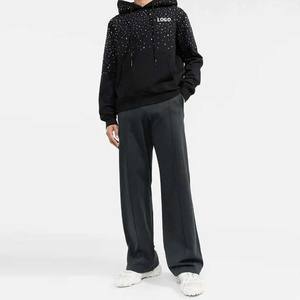 Strass travail sweats à capuche 100% coton Pakistan fait sweats à capuche pour hommes confortable basique toutes les couleurs Offre Spéciale hiver essentiel plaine - Product Image 5