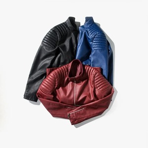 Best Selling High Quality Black Lather <b>Jackets</b> Winter Leather New Arrival Men's High Quality Wholesale Spring Autumn Men's - Product Image 2