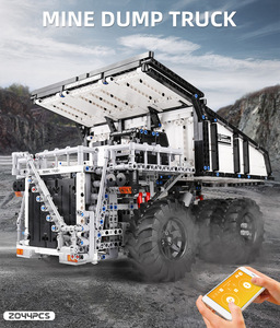 Moule <span class=keywords><strong>King</strong></span> 13170 2005/Pcs Puzzle 29699 Liebher Terex T284 Mining Excavator Dump Truck Car Building Blocks Bricks Toys MOC Toy - Product Image 3