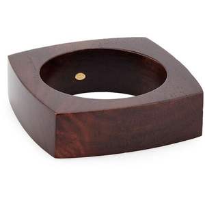 Fabricant en gros de ronds de serviette en bois de manguier Décoration de table Ronds de serviette de mariage en bois d'acacia - Product Image 3