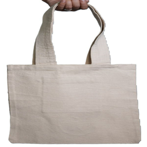 Logo personnalisé imprimé fermeture éclair coton promotionnel recyclable toile fourre-tout sac à provisions pas cher personnalisé lettre motif sac à bandoulière - Product Image 2