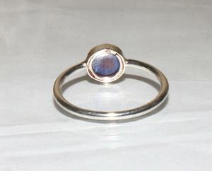 Bague en argent sterling 925 avec pierres précieuses Sodalite Bijoux faits à la main Bague cadeau en cristal bleu élégant pour femme - Product Image 2