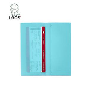 ผู้ถือหวยสีสารพันที่มีสองกระเป๋าสำหรับตั๋วเครื่องบิน - Product Image 6