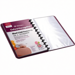 Carpeta Profesional de Polipropileno Bordeux A4 con 25 Fundas para Presentaciones - Product Image 2