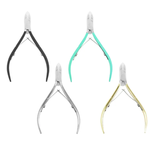 Los mejores alicates de acero inoxidable para piel muerta, pinzas para cutículas de uñas de belleza para manos y pies de ANAAIF - Product Image 2