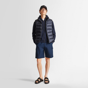 Outdoor Hiking Bubble Puffer <b>Vest</b> Lightweight Quilted Sleeveless Warm Bodywarmer Winter Puffer <b>Vest</b> For <b>Men</b> And Women - Product Image 3