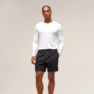 Camiseta de Compresión Deportiva de Manga Larga para Hombre, Corte Regular, Protección UV, 100% Algodón, Ecológica, Secado Rápido, para BJJ, MMA, UFC, Gimnasio - Product Image 5