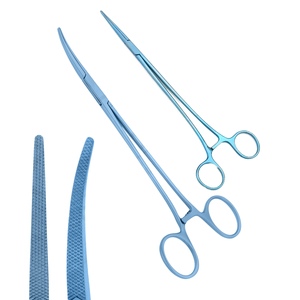 Bengolea ชุดคีมผ่าตัดไทเทเนียมแบบตรง25ซม. ทำจากสเตนเลสสตีลผลิตในปากีสถาน - Product Image 1