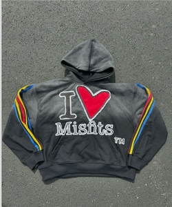 เสื้อฮู้ดผู้ชายสำหรับฤดูหนาวพิมพ์ลายพัฟ - Product Image 2