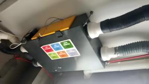 Contournement <span class=keywords><strong>VMC</strong></span> Double Flux Fresh pour système <span class=keywords><strong>de</strong></span> Ventilation d'air HVAC Récupérateur <span class=keywords><strong>de</strong></span> récupération <span class=keywords><strong>de</strong></span> <span class=keywords><strong>chaleur</strong></span> pour salle <span class=keywords><strong>de</strong></span> bains Application <span class=keywords><strong>de</strong></span> parc Flexible - Product Image 2