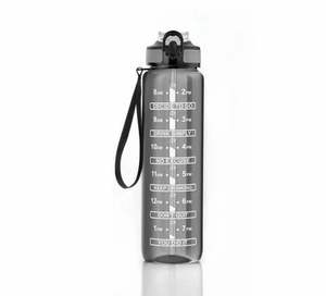 1 Litre <b>Motivational</b> <b>Water</b> <b>Bottle</b> with Time Marker BPA Free Tritan Plastic Sipper Sports <b>Bottle</b> for Fitness Gym Use - Product Image 4