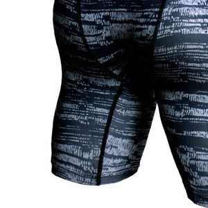 Pantalones Cortos de Compresión Personalizados para Hombre, Ropa Deportiva de Secado Rápido para Gimnasio y Entrenamiento, Capa Base Ajustada, Fabricante al por Mayor OEM ODM - Product Image 5