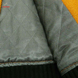 Veste d'hiver classique à toucher doux, style varsity, avec col montant et logo frontal, design respirant et écologique pour hommes - Product Image 5
