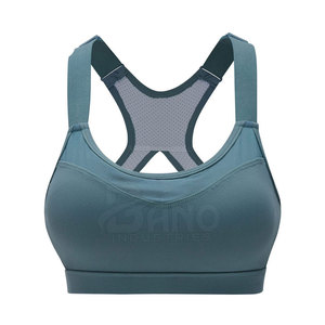 Sujetador Deportivo de Alta Calidad al por Mayor, Talla Grande, Ligero, Transpirable, de Secado Rápido, Spandex/Poliéster, Ropa Deportiva para Mujer, Personalizado - Product Image 1