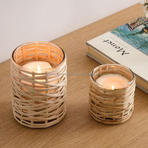Hot Sale!!!<b>mini</b> <b>Lantern</b> Wedding Favors/ Rattan Candle Holder 100% Handmade - Product Image 3