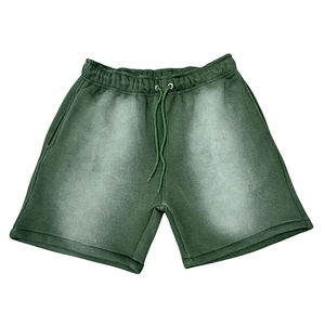 Pantalones Cortos Casuales con Lavado Ácido para Hombre, Cintura Elástica, Transpirables, 100% Algodón, en el Mejor Material, Nueva Llegada, Gran Venta - Product Image 2