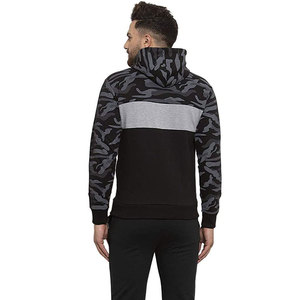 Chándal de invierno de gran calidad para hombre, ropa informal de talla grande con capucha y logotipo personalizado, cremallera de algodón 100%, patrón sólido transpirable mejor - Product Image 4