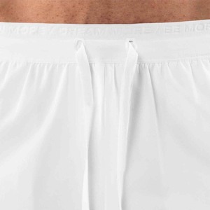 Pantalones cortos de correr de algodón 100% personalizados para hombre, pantalones para correr de gimnasio de secado rápido con cintura elástica, transpirables, cómodos - Product Image 5