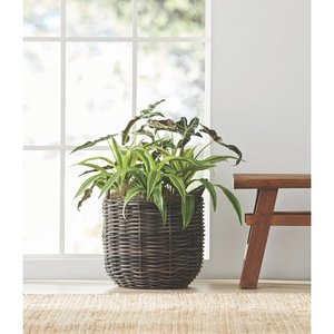 Handmade Planters Customized Design & Size Decorative Core Planters Rattan Net Planters <b>Flower</b> Pots for Indoor Outdoor Planting - Product Image 3