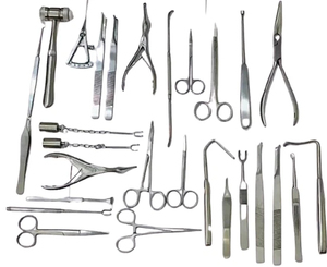 25 Pcs Rhinoplasty Surgical Instruments Set Nose Surgery Tools Stainless Steel for Aesthetic Plastic Nose Surgery Procedures - Product Image 1