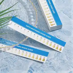 Kunststoff Universal-Bleichung 3D Zahnfarben-Vergleichsregler R-20 Digital Zahn aufhellung Zahn-Schatten-Anleitung