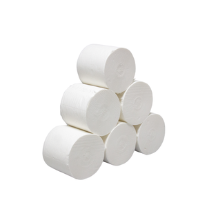 Papier toilette OEM/ODM 13GSM 4 couches ou sur mesure, facile à déchirer, 6 rouleaux/10 rouleaux/12 rouleaux/24 rouleaux par sac, haute qualité, vente en gros - Product Image 2