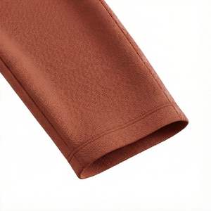 Conjunto Deportivo de Mujer de Alta Calidad con Logotipo Personalizado, 100% Algodón, Ropa de Entrenamiento con Cremallera, Color Sólido, Trajes Deportivos Resistentes con Cierre - Product Image 6