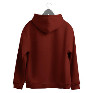 Sudadera con capucha de algodón 100% cómoda Unisex, sudadera de punto de patrón sólido de talla grande para hombres y mujeres, informal para uso diario de talla grande - Product Image 6