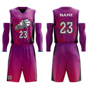 Uniforme de Baloncesto Reversible para Adultos, Nuevo Diseño, Talla Grande, Transpirable, con Logotipo Personalizado y Nombre del Equipo, Uniforme de Baloncesto para Hombre - Product Image 3