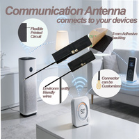 Antenne GSM003 4G LTE haute performance Anwei avec adhésif 3MM, fréquence 700-2700MHz, gain 8dBi pour la communication CE