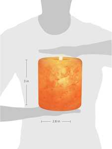 โคมไฟคริสตัลสีชมพูหินเกลือหิมาลายันดีไซน์แบบอินทรีย์เป็นมิตรกับสิ่งแวดล้อมเชิงเทียนสไตล์ดอกไม้งานฝีมือแฮนด์เมด - Product Image 4