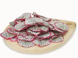 ผลไม้มังกรสีชมพูอ่อนสีแดงสีขาวสไตล์หวานบรรจุชิ้นสีผิวรูปร่างรูปร่างดอกบัวสีน้ำเงิน - Product Image 2