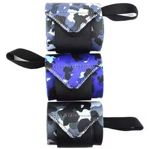 Wraps de soutien de poignet réglables sur mesure Fitness Nouvelle arrivée Wraps de poignet d'haltérophilie à la main personnalisés fabriqués au Pakistan - Product Image 2