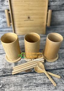 100% haute qualité et tasse en fibre de bambou/Eco tasse bambou/biodégradable bébé tasse bambou par Eco2go Vietnam - Product Image 5