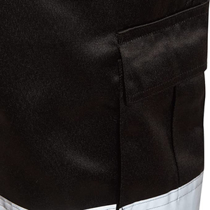 2022 sécurité nouveau pantalon de travail hommes soudage travail vêtements pantalon bande réfléchissante pantalon de sécurité travail salopette poches - Product Image 3