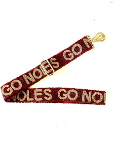 Multi Star Adjustable Seed Bead Bag Straps Fashion <b>Accessories</b> with Custom Shape and Design Beaded Purse Strap - Product Image 3