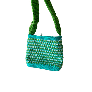 Bolso de playa de estilo de mano a la moda de fábrica, bolsos de ganchillo de punto con logotipo personalizado, bolso de ganchillo de punto con logotipo - Product Image 4