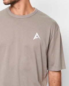 เสื้อยืดครึ่งแขนเข้ารูปผ้าฝ้าย100% โอเวอร์ไซส์สำหรับผู้ชายปรับแต่งโลโก้และปักได้ - Product Image 4