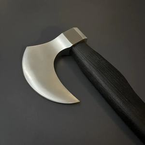 ขวานตัดไม้ Jexmoo รุ่นสั่งทำพิเศษ ขนาด 19.5 นิ้ว เหล็ก D2 ด้ามไม้โรสวูด พร้อมปลอกหนัง ของขวัญสำหรับกิจกรรมกลางแจ้ง ทำมือ ระดับอุตสาหกรรม เหมาะสำหรับคุณพ่อ - Product Image 6